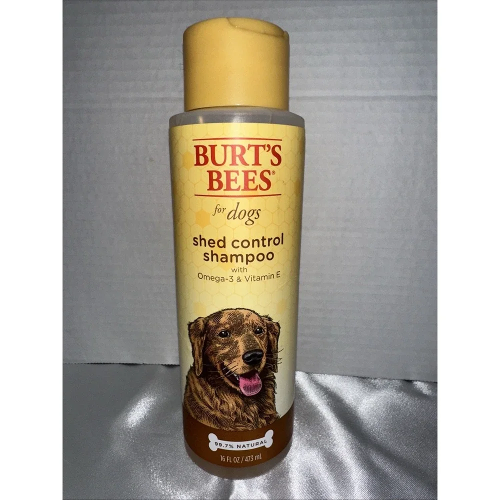 Burt'S Bees for Pets Shed Control Shampoo for Dogs with Omega-3 and Vitamin E, 9